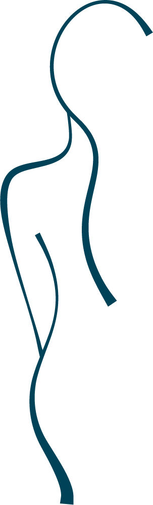 Line art of woman